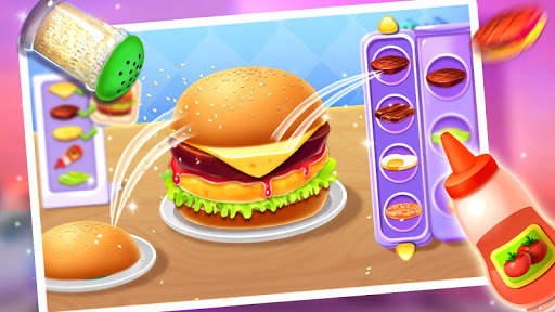 Yummy  Hamburger Cooking Game screenshot 1