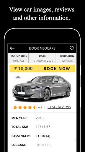 NeoCars - Car Rental With Driver screenshot 3