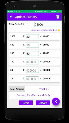 Cash Calculator 2019 - Cash Counter screenshot 4