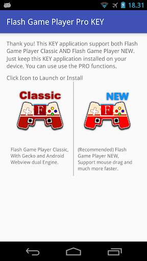 Flash Game Player Pro KEY screenshot 1