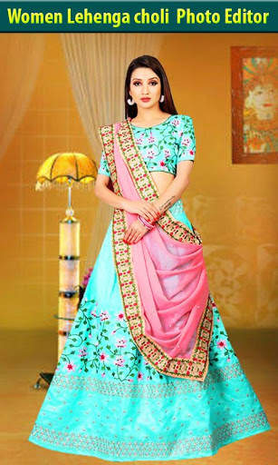 Women Lehenga Choli Photo Editor screenshot 6