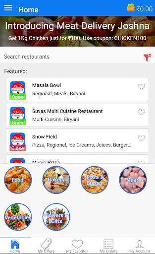 AtoZ Kurnool - Delivery App screenshot 1