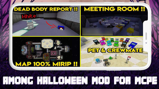 Map Among Us [Halloween] For Minecraft PE screenshot 3