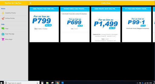 Piso Fare App for CebuPac screenshot 13