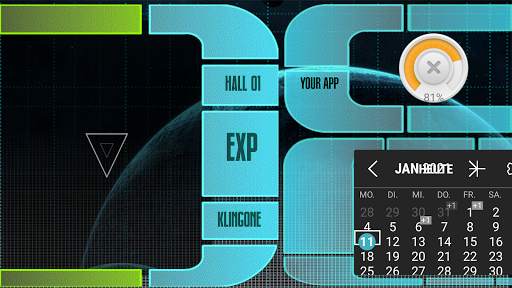 USS Kelvin Total Launcher Themen screenshot 1