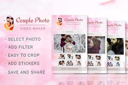 Couple Photo Video Maker screenshot 1