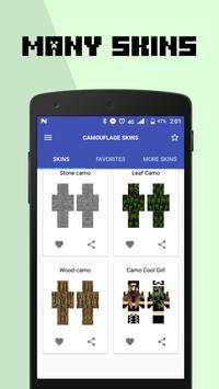Camouflage Skins for Minecraft screenshot 1