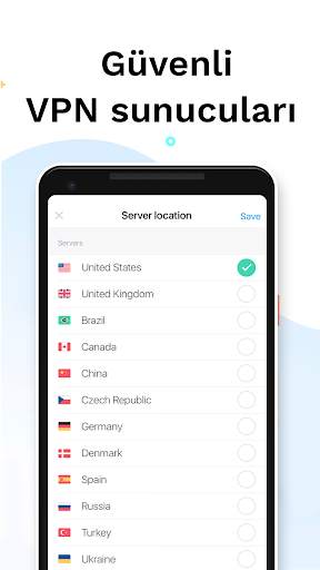 Turbo Jet VPN Premium VPN & WiFi Güvenliği screenshot 3