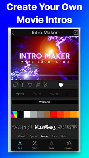 Intro Movie Vlog Trailer Maker For Music & Videos screenshot 3