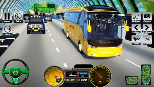 Bus Simulator Hill Climbing:Tourist Bus Drive 2021 screenshot 1