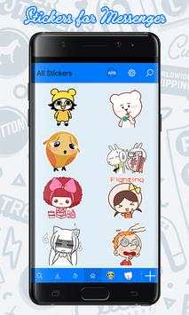 Stickers for Facebook Messenger screenshot 1