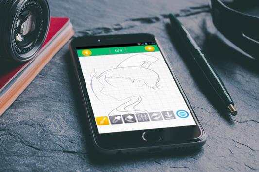 How to Draw Hair screenshot 2