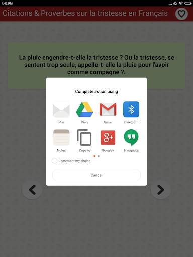Citations Triste & Proverbes screenshot 12