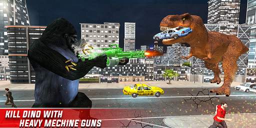 Monster Dino Vs King Kong-City Rampage Simulator screenshot 21