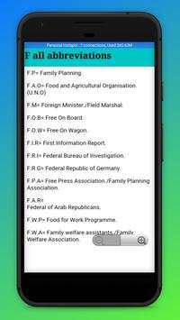 Abbreviation Dictionary~(2019 Update app) screenshot 5