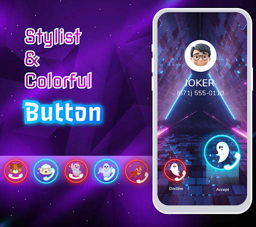 Color Call Screen: DIY Themes screenshot 1