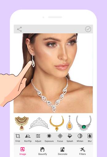 Jewellery Photo Editor 2 تصوير الشاشة
