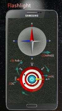 Flashlight w/ compass screenshot 1