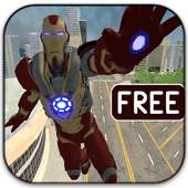 Flying Super Iron Hero Of Crime City Rescue Game 10