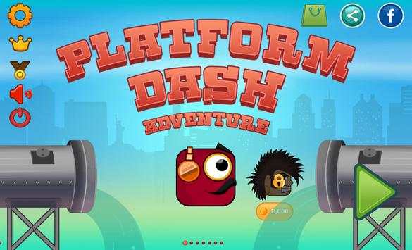 Platform Dash Adventure скриншот 1