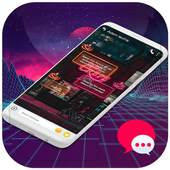 Neon Theme Colors SMS - Color Message 1.1