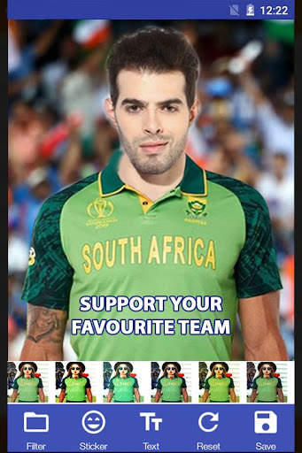 Cricket Photo suit   Editor : Worldcup 2020 5 تصوير الشاشة