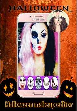 Halloween Makeup Photo Editor screenshot 4