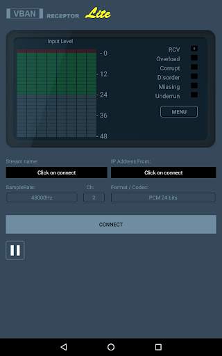 VBAN Receptor Lite screenshot 5