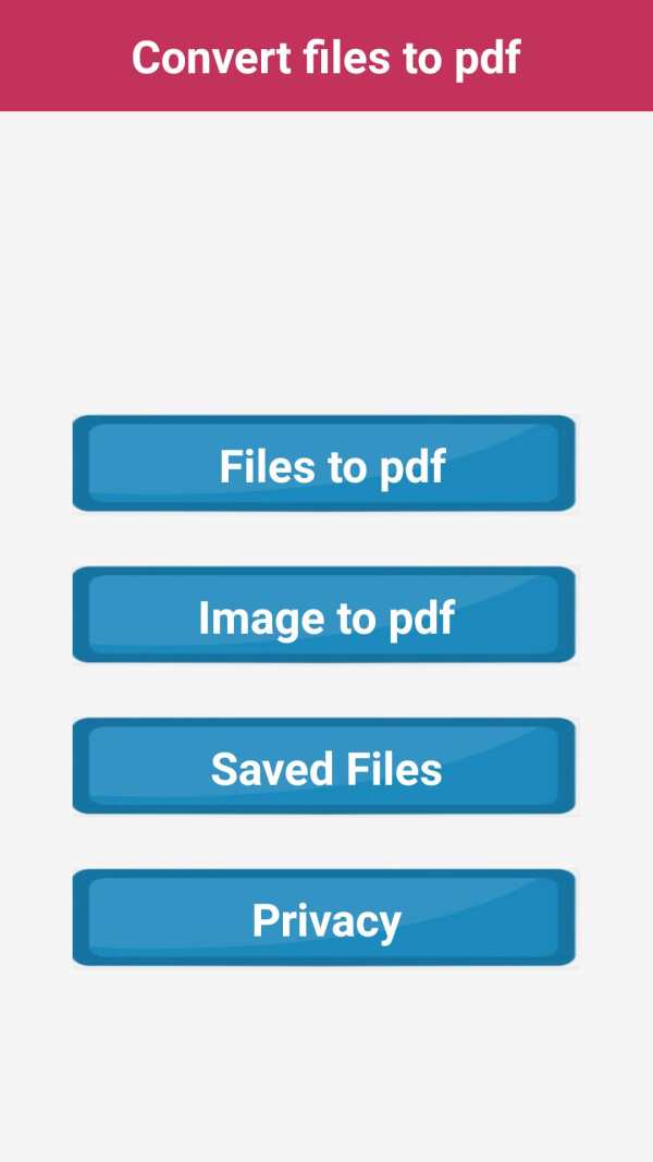 Files to PDF Converter 2018 screenshot 3