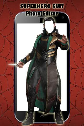 Superhero Suit Photo Editor screenshot 2
