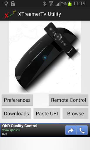 Xtreamer TV Utility screenshot 1