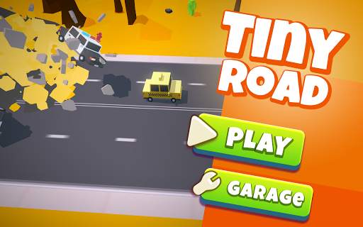 Tiny Road - Arcade cars with crazy powers स्क्रीनशॉट 15