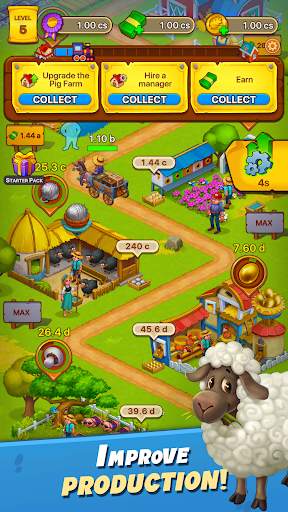 Idle Farmer: Mine Game screenshot 6