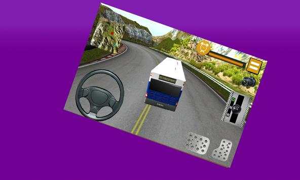 3D Mountain Climb Bus Simulator screenshot 2