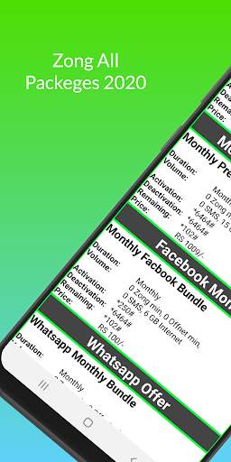 Zong packeges and offers 2023 screenshot 7