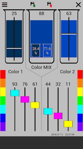 CMYK Mix Color scheme designer screenshot 4