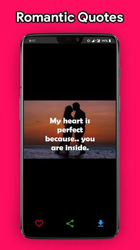 Romantic Love Quotes & Status Images screenshot 2