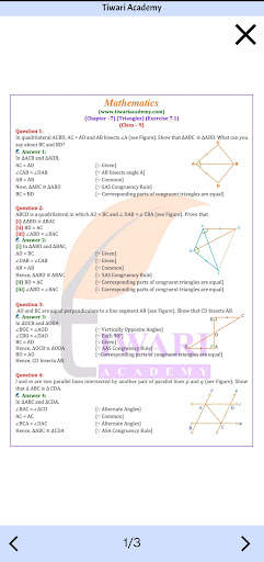 Class 9 Maths Solution 2023-24 screenshot 7