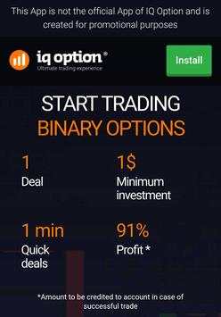 Trade Forex, CFD’s, Bitcoin on IQ Option Guide screenshot 1
