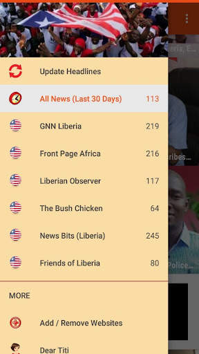 Liberia News App screenshot 3