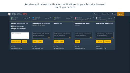 Bridge - mirror notifications скриншот 8