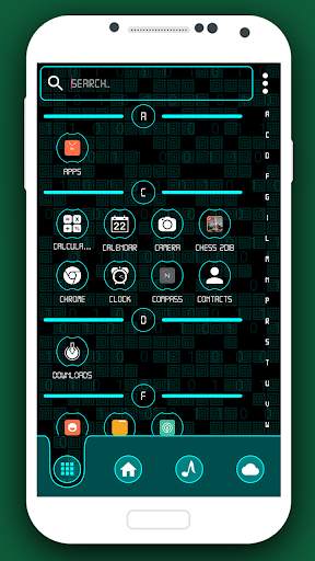 Snappy Launcher 2021 - hi-tech launcher theme screenshot 4