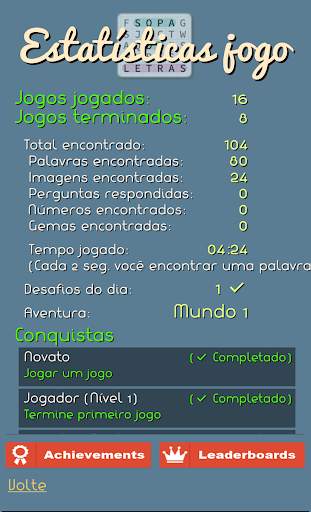 Caça Palavras - em brasileiro screenshot 16
