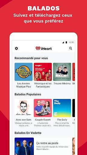 iHeart: Musique,Radio,Podcasts screenshot 4