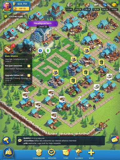 Game of Trenches: Game Strategi MMO PD1 screenshot 16