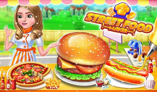Street Food Pizza Cooking Game screenshot 11