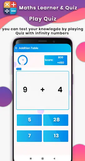 Learn Math : mental arithmetic screenshot 2
