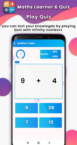 Learn Math : mental arithmetic screenshot 2
