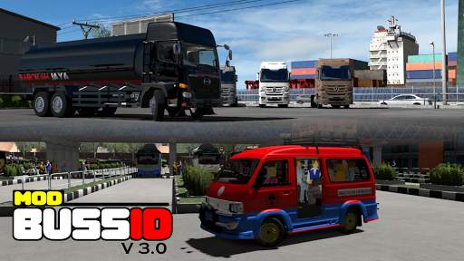Download Mod Bussid Truck Canter screenshot 1