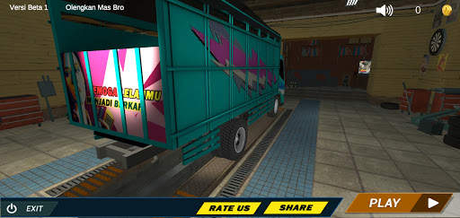 Truck Oleng Canter Simulator Indonesia 2021 screenshot 2